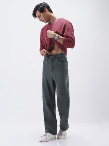 Image of Urbano Fashion Men's Loose Mid Rise Jeans