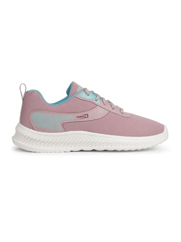 Image of Liberty Force 10 OSLO-20E Lacing Running Shoes for Women with PVC Sole|Suitable for Walking, Gym, Outdoor & Jogging|Mesh Outsole|Memory Foam Insole|Stylish, Comfortable & Durable|Sports Footwear