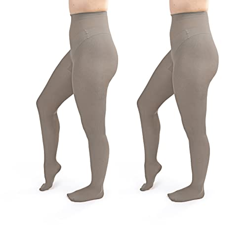 Image of Silky Toes Women's 60D Soft Opaque Tights 1-2 Pairs -Black White And Colored Stockings for Women