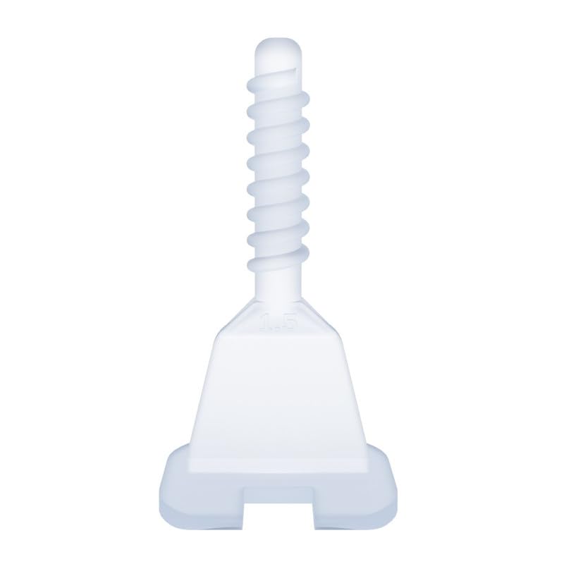 CILSON - Fliesen Nivelliersystem Tornado, 1,5 mm 10.000 Teiliges Set Tornado, 8.000 Stück Gewindelaschen + 2.000 Gewindehaube, Fliesenverlegehilfe