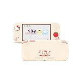 Kuitmor Switch liteカバー スイッチライトカバー switch lite全面保護 薄型 傷防止 汚れ防止 スイッチ ライト対応 可愛い 耐衝撃 取り外し簡単 シリコーン製（スティクカバー2枚付き）ホワイト