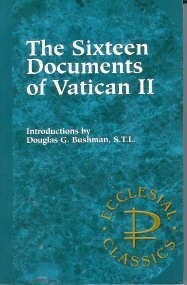 The Sixteen Documents of Vatican II (Ecclesial ... 0819870188 Book Cover