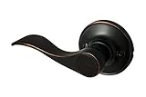 eBuilderDirect Dark Oil Rubbed Bronze Dummy Left Handed Door Lever Handle Knob 838DBR (1 PC)