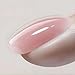 Vishine Builder Gel For Nails, 8-in-1 Dusty Rose Gel Polish Rubber Base For Nail Thickening, LED Nail Lamp Cured Nail Strengthener Extension Color Base Gel in A Bottle E059