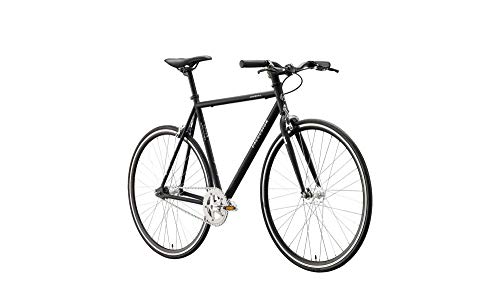 Rennrad Fixie Excelsior Dandy 28 - Black matt - RH 52 - Vintage Nostalgie Retro Fahrrad Herrenrad