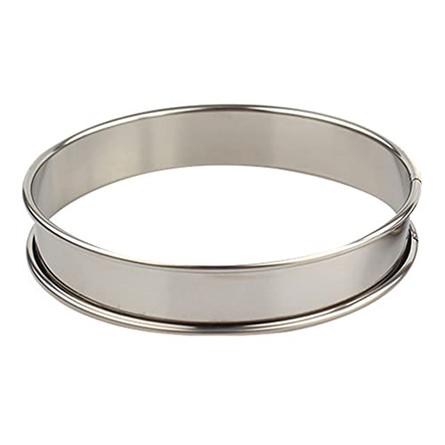 Cabilock 1pièce Anneau à Sauce Pizza Inoxydable Outil De Cuisson Ronde Pour Pizza Accessoire Pratique Pour Préparer Gâteaux Et Scones Pour Ajouts De Garnitures
