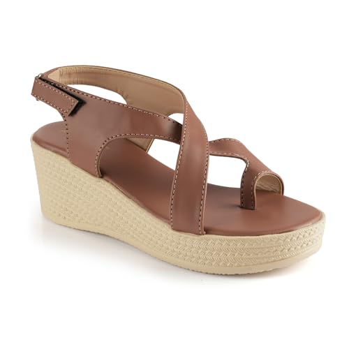 Image of MOSAC Women /Girl's Stylish Casual Comfortable Wedges Platform Heel Sandal FOR Women & Girls
