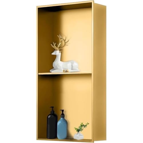 Niche de douche encastrable inox 304 - Rangement mural compact antirouille