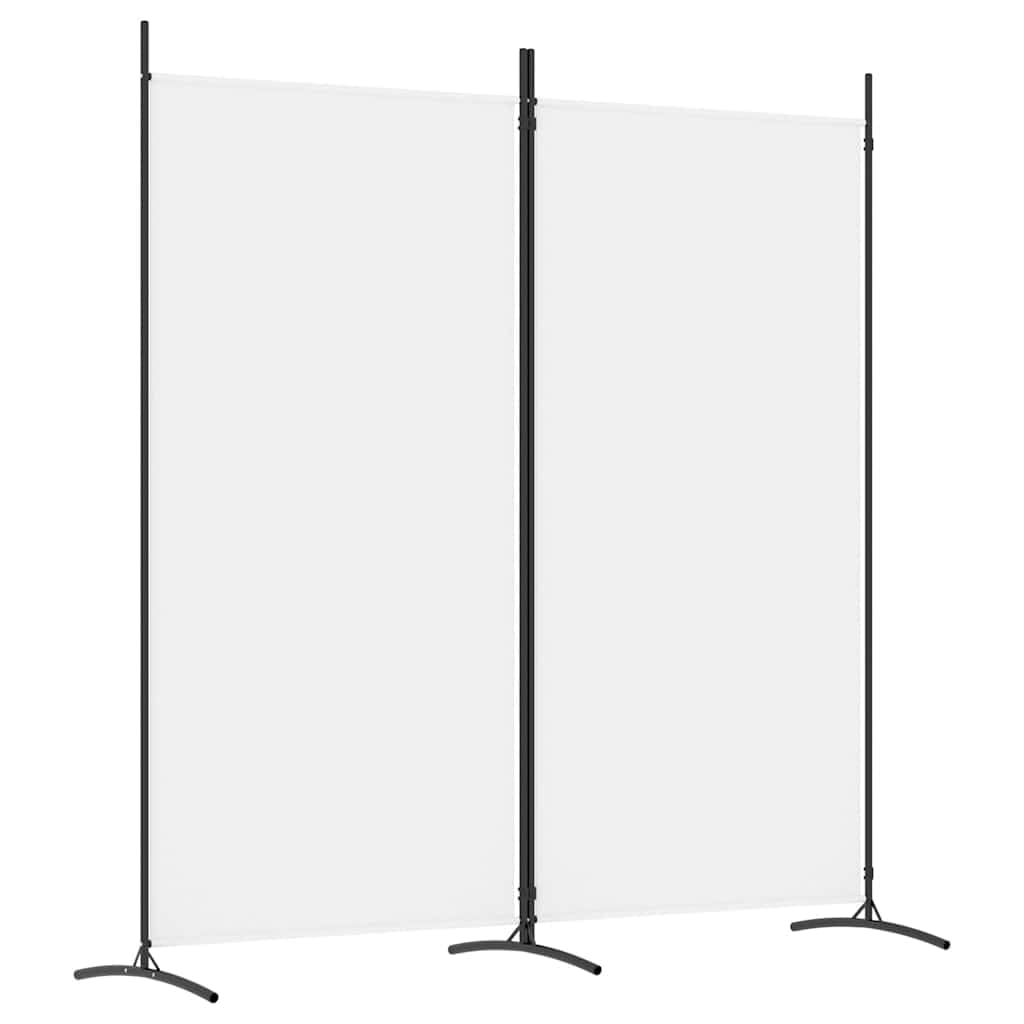 Vidaxl (White, 175 X 180 Cm (W X H)) Room Divider Wall Partition Screen Panel Room Separator Privacy Screen