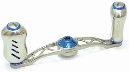 LIVRE(リブレ) リール クランク フェザー90 (右巻用) ダイワ用(チタン