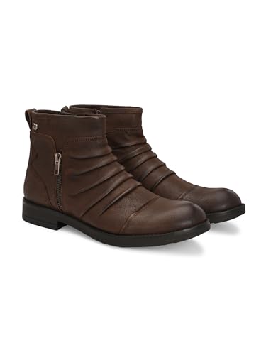 Image of Delize men's Black Biker boots 90431