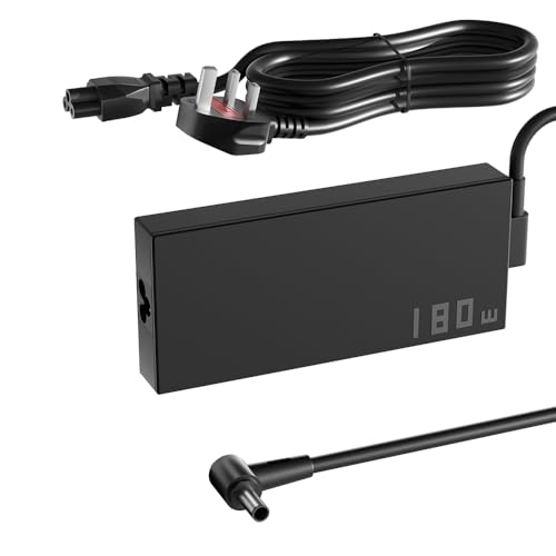 Image of SLRIOYS 180W Charger Compatible with Asus TUF Gaming A15 F15 F17 A17 FA506 FA706 FX505 FX506 FX706 FX705 FX766 FX566 FA507RF FX86 FX95D FX95G TUF Dash F15 FX516PC FX516PE FX517ZC Laptop