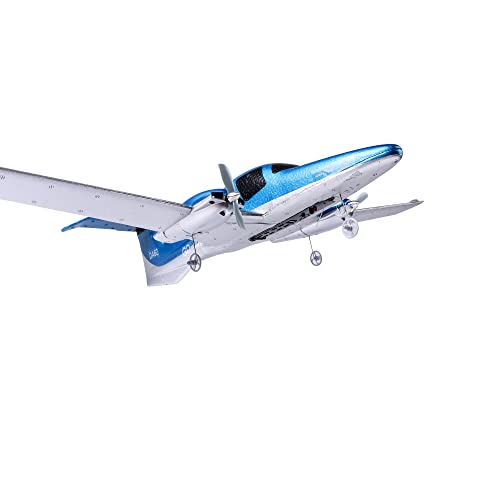 Otxkoo Rc Plane Remote Control Airplane Rtf 2 Chanel Radio Control Diamond Airpcraft For Beginners Wingspan 550Mm (2 Batteries) #TOP2