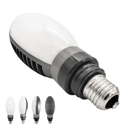 QLEE Super Bright 50w Led Garage Light Lampadina 5000k - 5700k Luce diurna 350 Degreen Regolabile 2 Stile E27 / e40 Screw-In Design senza ventola per parcheggio Magazzino Cortile Strada Illuminazione