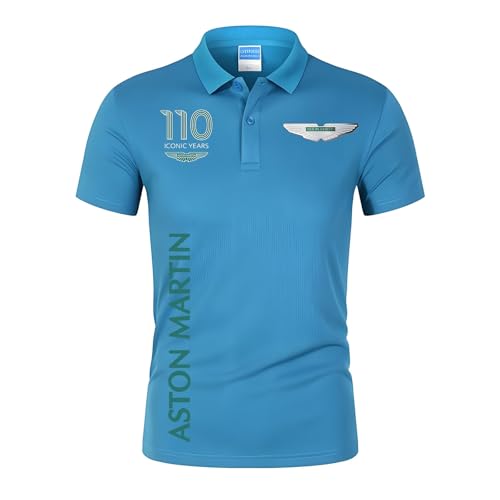 Polo homme Aston Martin respirant anti-humidité idéal fitness taille L
