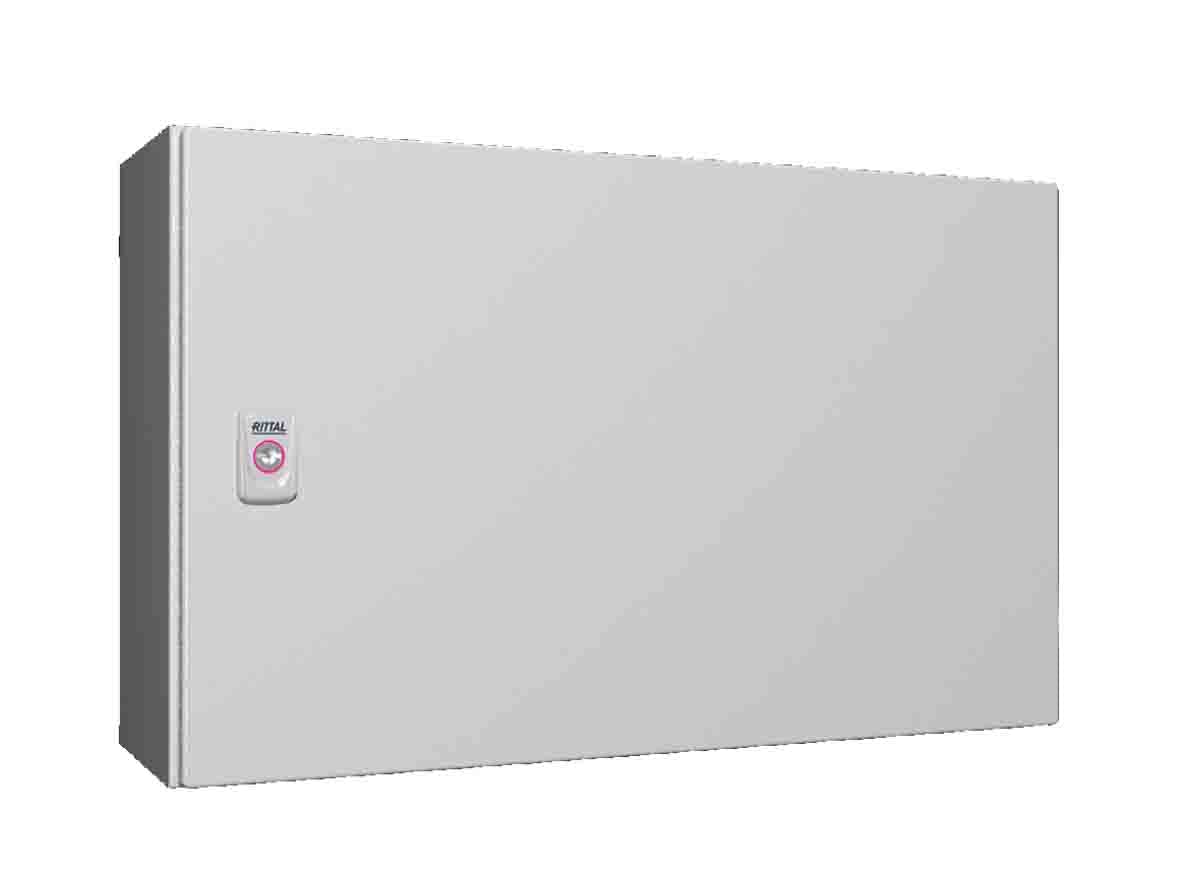 Rittal AX Stahlblech Wandanschlusskasten RAL 7035 IP66, HxBxT 380 mm, 600 mm x 210 mm