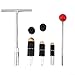 Hot Melt Water Stopper Pin Kit for PPR Pipe Repair, Stainless Steel Leak Fix Tool Compatible with 1 Inch 1/2 Inch 3/4 Inch Pipes, Bathtub Plumbing Repair Solution(1 inch)