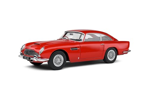 Solido 1:18 Aston Martin DB5 Modelo Diecast Rojo Metálico miniatura 1