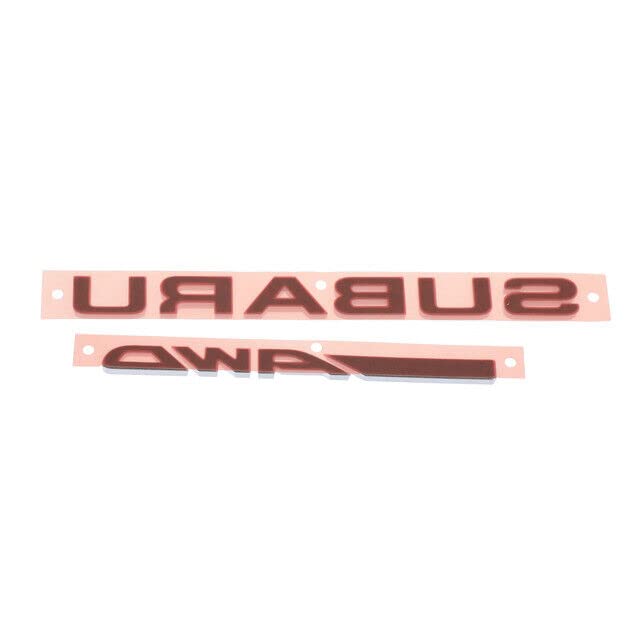 Image of Subaru Impreza WRX STI Rear Trunk Emblem Nameplate New 93079FJ050 Genuine OEM