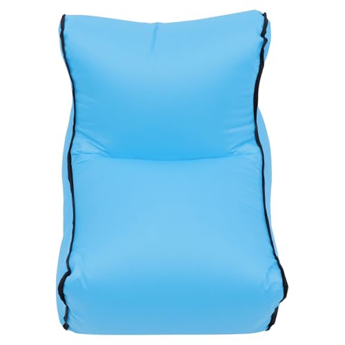 GALPADA Canapé Gonflable Portable Extérieur Bleu Sofa Matelas Étanche pour Camping Plage Randonnée Siège Détente Multifonction