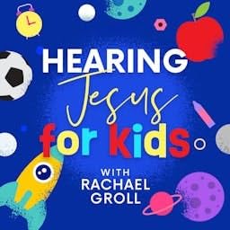Couverture de Hearing Jesus for Kids: Kids Bible Study, Children&rsquo;s Daily Devotional, Bible for Kids, Devotions for...