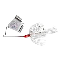 WAR EAGLE CUSTOM LURES Unisex-Erwachsene War Eagle WE38BB01 War 3/8 Buzzbait White Buzz Köderrock, Weiß, 3/8 oz