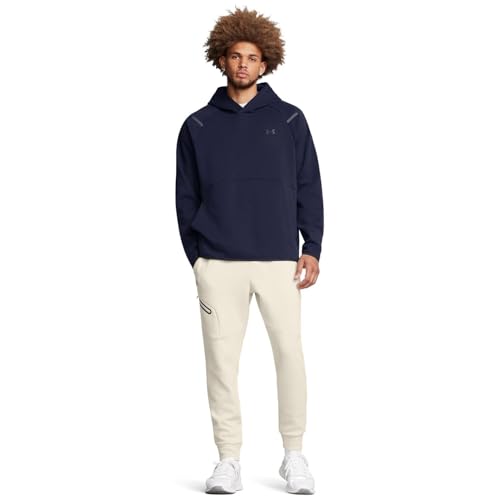 Under Armour UA Unstoppable Flc Jgr EU Erkek Sweatpant Summit White / / Black MD