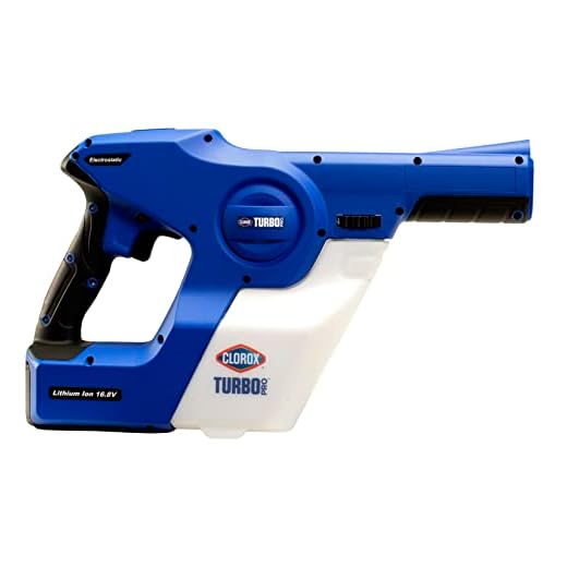 CloroxPro Turbo Pro Electrostatic Sprayer, Healthcare and Industrial Spray, Clorox Disinfectant Spray - 29561