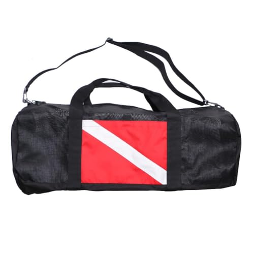 Bolsa de malla para equipo de buceo mochila transpirable con LED grande