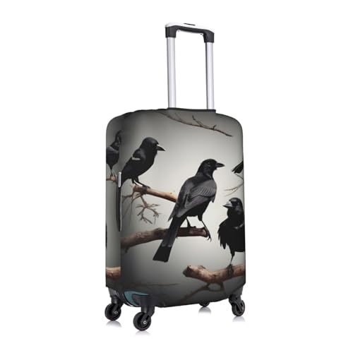 Housse valise corbeau lavable polyester XL抗污防刮 - 2