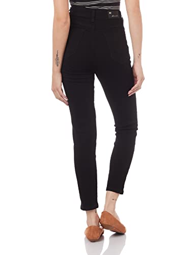 Calça Levanta Bumbum, Preta, 42 - Sawary Jeans, Feminino