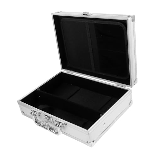 Aluminum Alloy Toolbox Lock Clasp Men Portable Workstation Case Briefcase for Men Case Briefcase