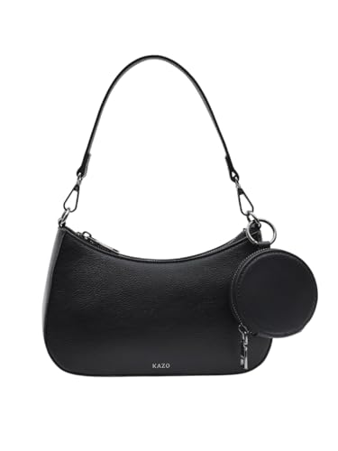 Image of Kazo Sophia Shoulder Bag | Premium Faux Leather Handbag for Women | Timeless Sophisticated Silhouette with Generous Interior