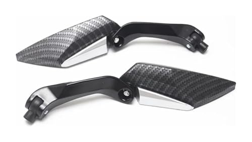 Rétroviseurs pour moto chopper touring scooter vélo électrique rétroviseur universel noir