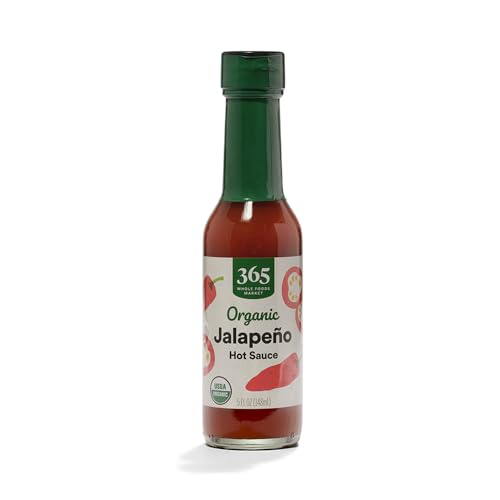 365 by Whole Foods Market Organic Jalapeno Hot Sauce, 5 Fl Oz