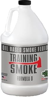 Training Smoke Fluid for Smoke Generators - Optimized for Firebase Machines (1 Gallon Oil-Based)