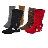 Douceur douillette : La semelle intérieure en latex de 5 mm à haut rebond est recouverte d’une couche de PU respirante agréable pour la peau. Confort renforcé pendant la période hivernale. Sentez la légèreté et le bonheur avec ces bottes à semelles à crampons.