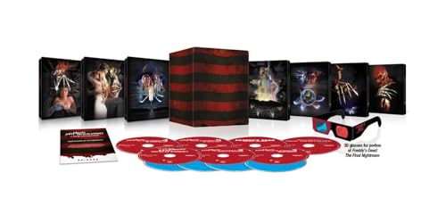 A Nightmare on Elm Street 7-Film Steelbook Collection [4K Ultra HD][1984] [Region Free]
