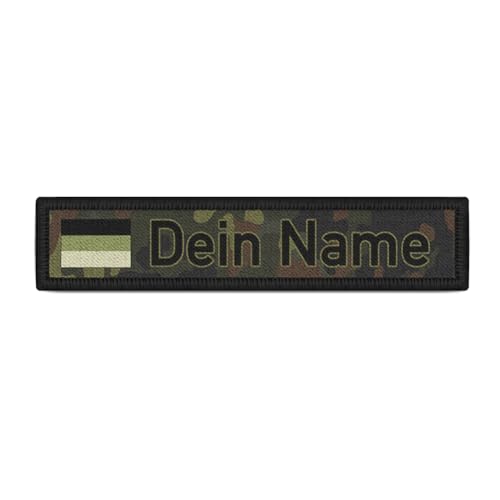 Namenspatch Bundeswehr Namensschild Deutschland Flagge Tarn BW Streifen #37500