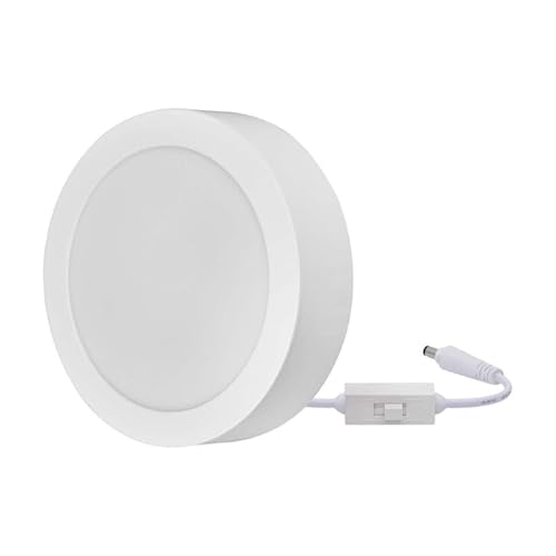 G.w.s 3Cct (24W) G.w.s® 24W Round Circle Led Surface Mounted Panel Downlight Ceiling Light 3Cct (3000K+4000K+6000K), Led Driver Included