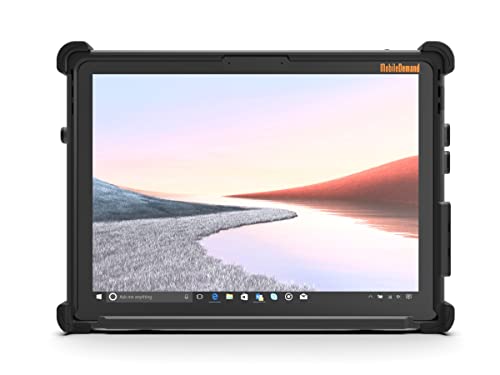 MobileDemand Standard Rugged xCase Compatible With Microsoft Surface Pro 8 Tablet - Superior Shock Absorbing Surface Pro 8 Rugged Case with Rubber Bumpers & Bottom Snap Wall