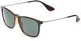 Tamaño especial; 54/18/145 Ray-Ban Gafas de sol 4187 Light Havana, 54