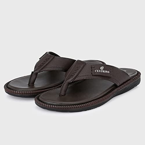 Image of Centrino Men's Flip-Flop Slippers | Luxurious Comfort for Every Step | Slip-On Ease, Stylish Design | Perfect for Beach Days, Poolside Lounging, and Casual Wear (8201)