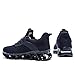 Mens Walking Shoes Blade Tennis Running Sneakers Comfort Fashion Non Slip Work Sport Zapatos de Hombre Navy Blue