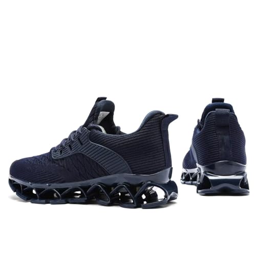 Image of Mens Slip on Walking Running Shoes Blade Tennis Casual Fashion Sneakers Comfort Non Slip Work Sport Athletic Trainer