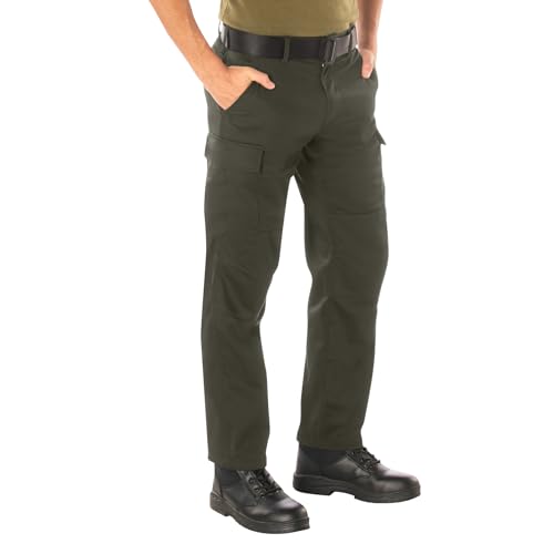 Pantalon cargo pour activités de plein air Rothco Active Flex vert coupe regular en 34