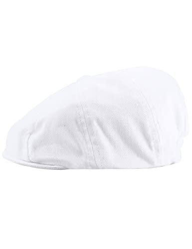 A&J Design Baby Newsboy Cap Toddler Christening Hats For Boys White 2-3T #TOP18