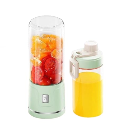 Botella De Licuadora De Jugo Fresco, Máquina Para Hacer Batidos Con Tapa De Taza Portátil, Licuadora De Batidos De 450 Ml Recargable Por Usb, Mini Licuadora De Vidrio #2
