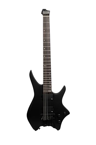 The NEXT HN5 Headless Electric Guitar (Black)