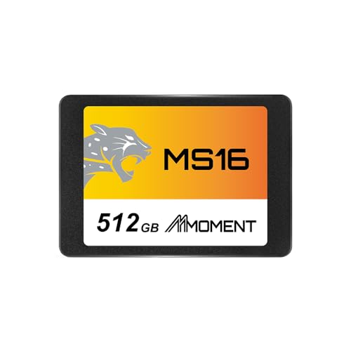Amazon | MMOMENT MS16 512GB 2.5インチ SSD SATA3 6Gb/s 読込最大